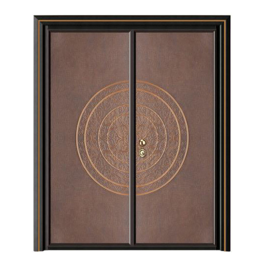 轻奢铝木装甲门