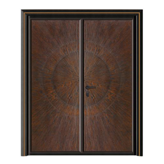 轻奢铝木装甲门