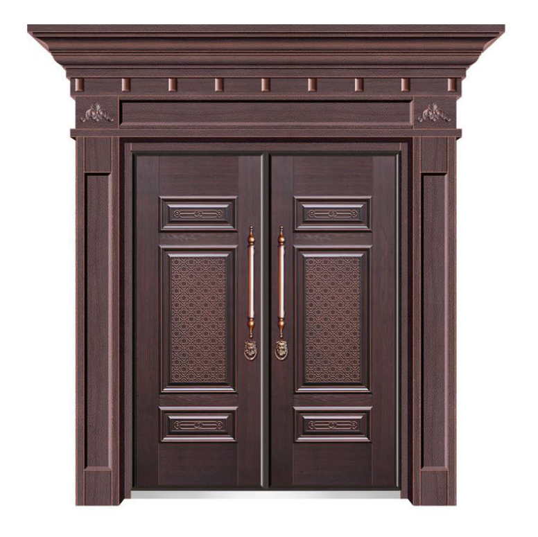 轻奢铝木装甲门