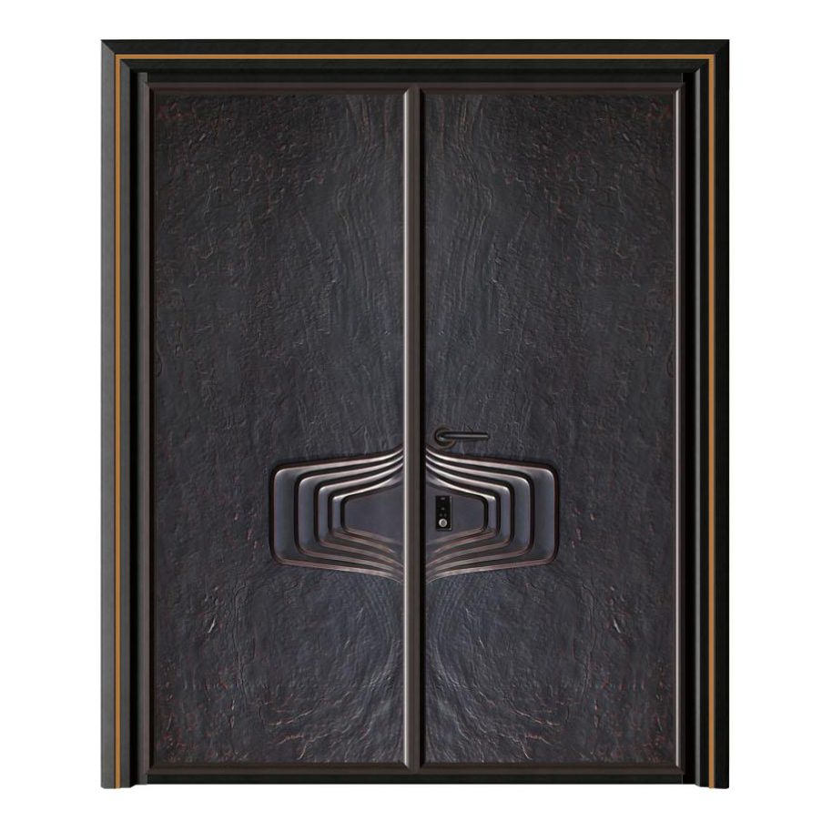 轻奢铝木装甲门