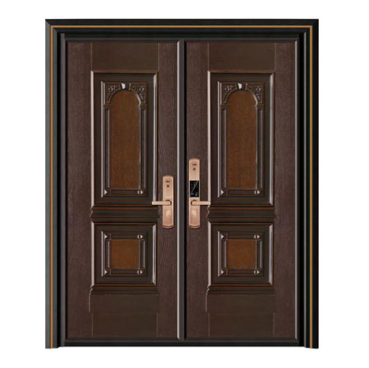 轻奢铝木装甲门