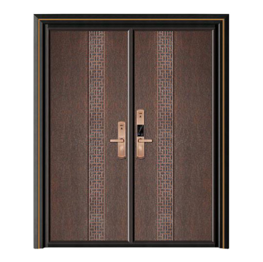 轻奢铝木装甲门
