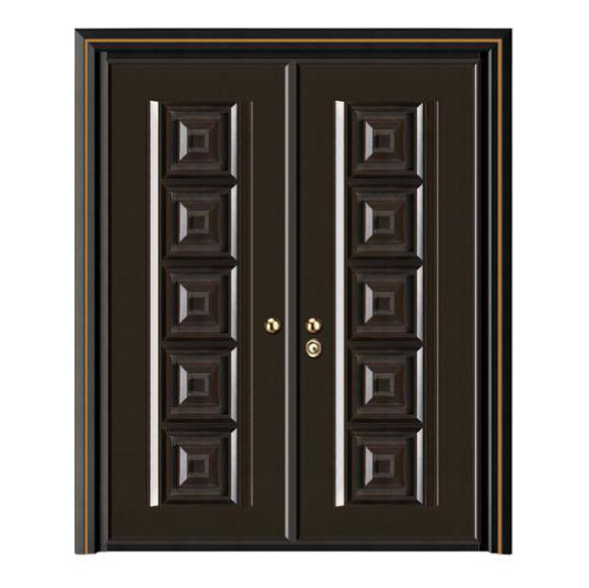 轻奢铝木装甲门