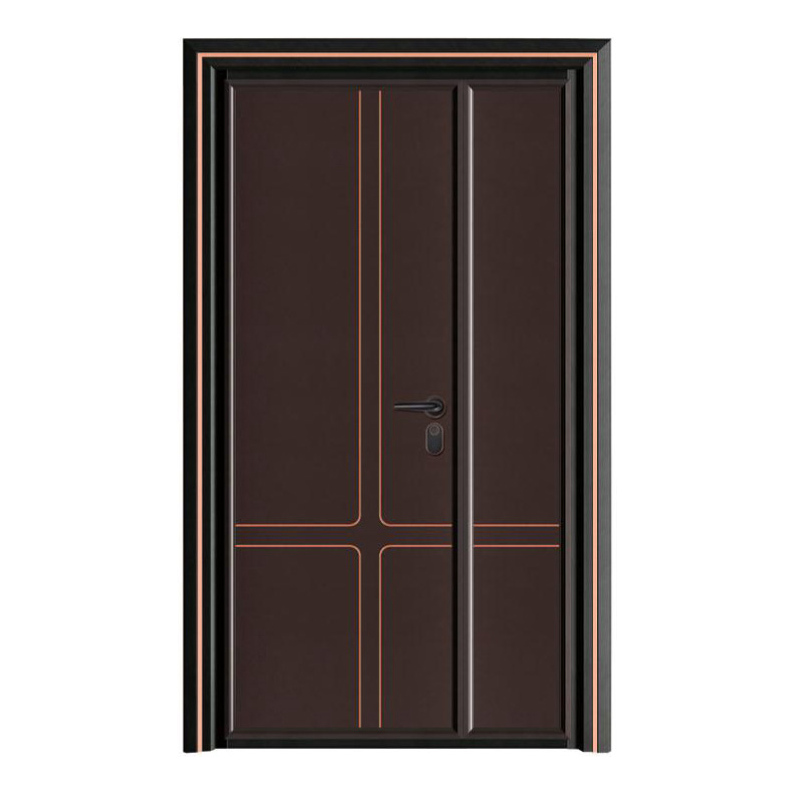 轻奢铝木装甲门