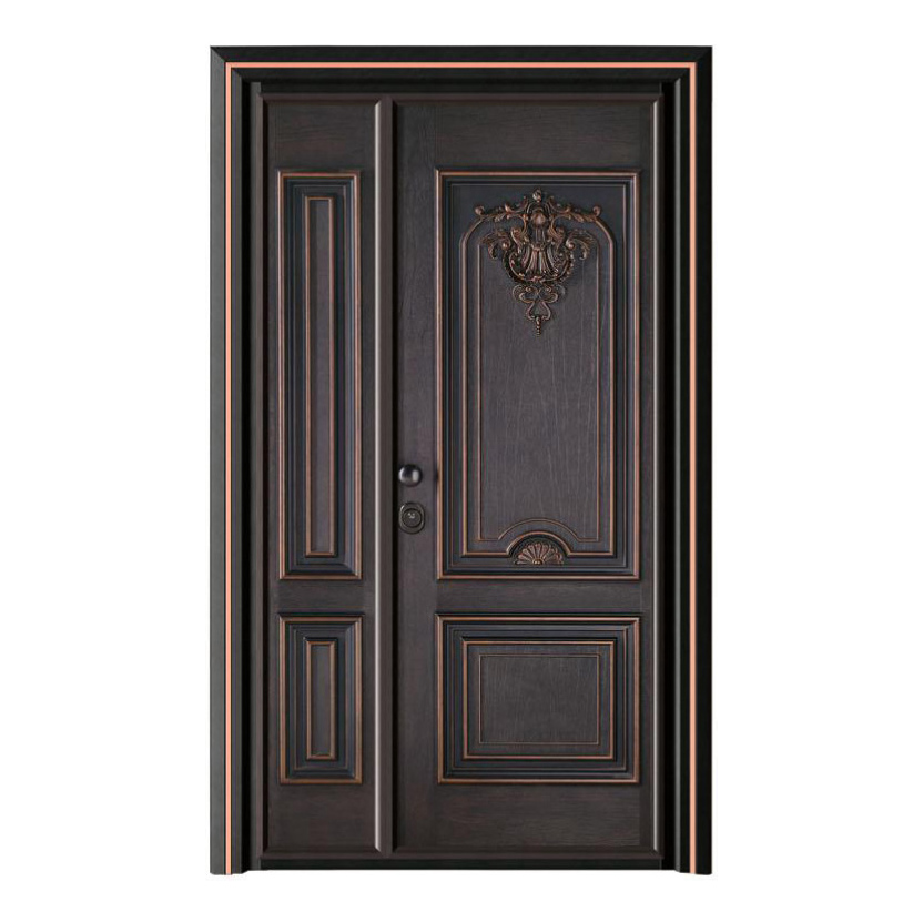 轻奢铝木装甲门