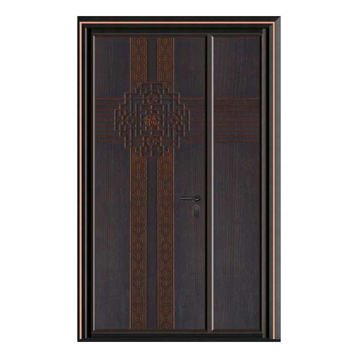 轻奢铝木装甲门