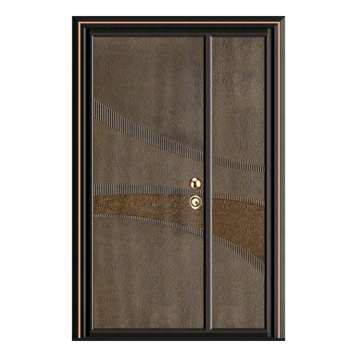 轻奢铝木装甲门