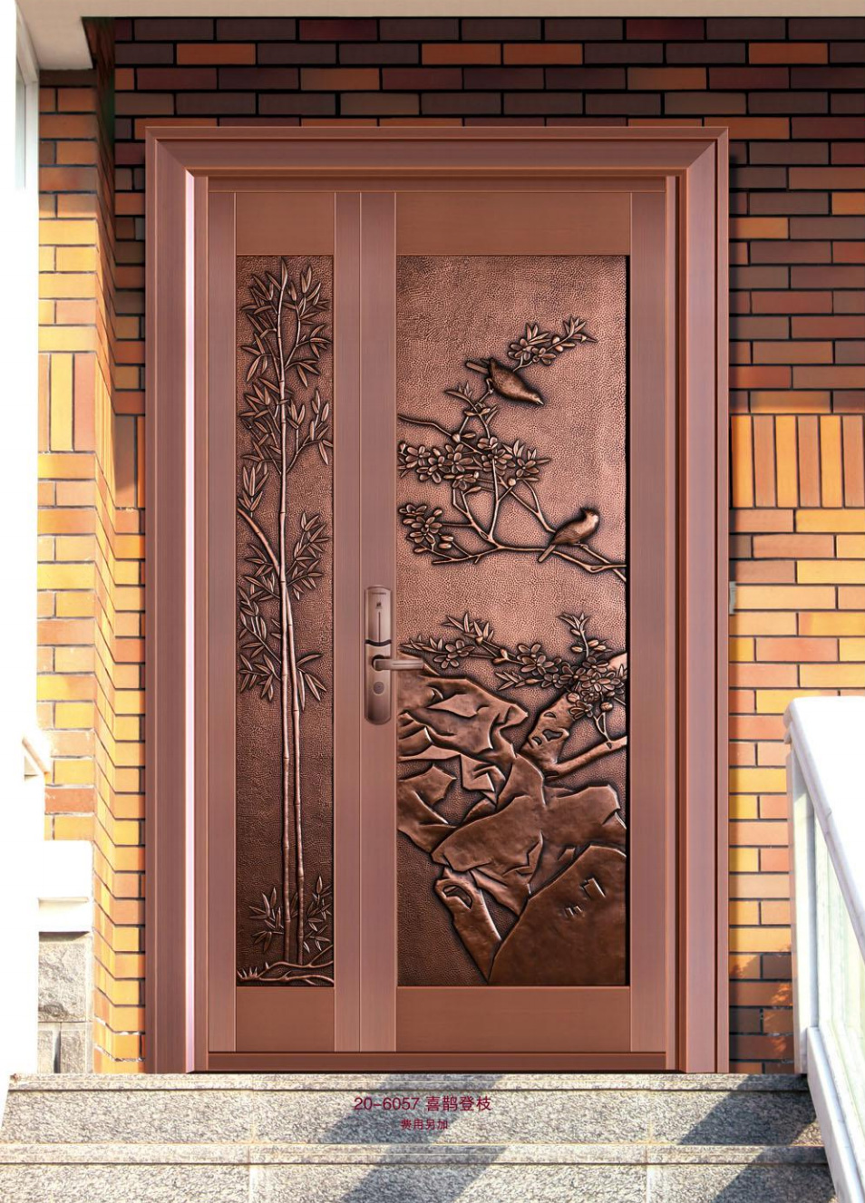 纯手工锻打铜艺门