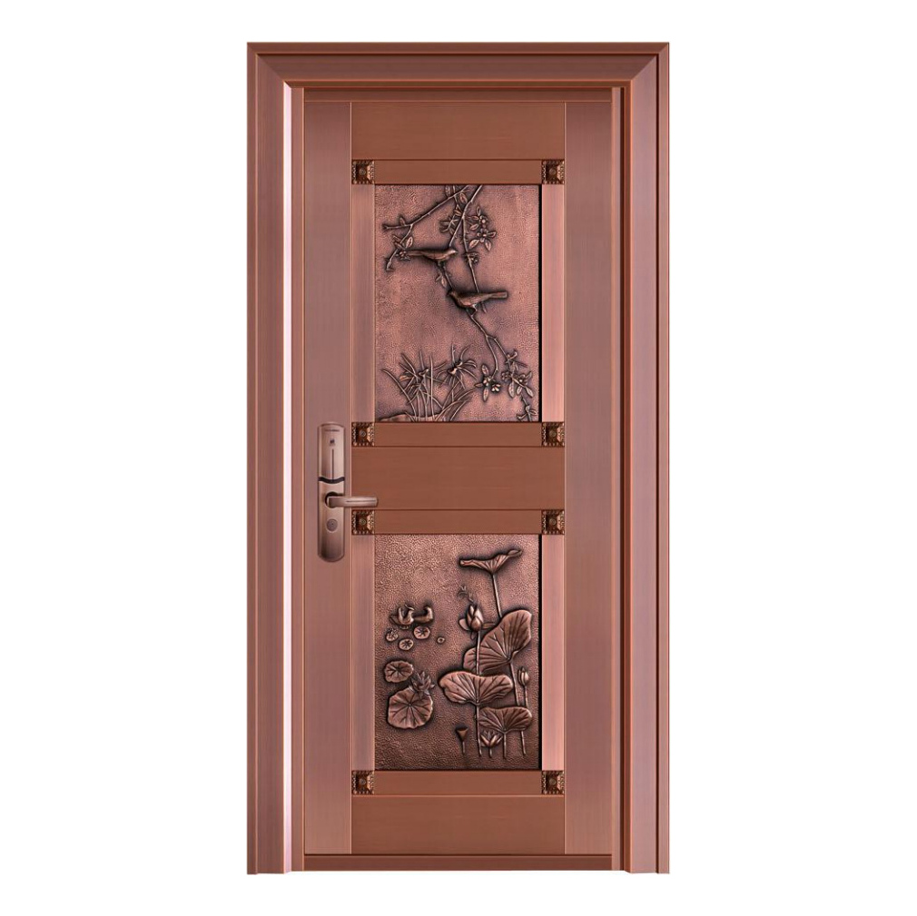 纯手工锻打铜艺门