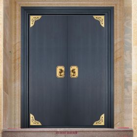 中式铜艺门20-6052欣欣向荣