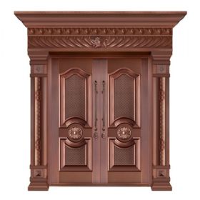 对开铜艺门20-6066神采奕奕