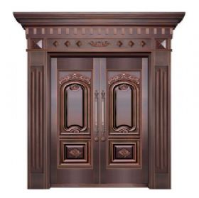 对开铜艺门20-6119璀璨夺目