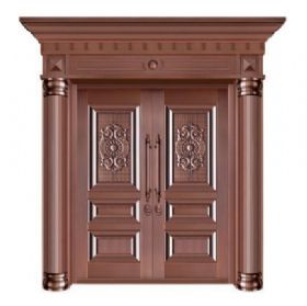 对开铜艺门20-6118朗朗乾坤