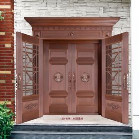 覆合铜艺门20-6161水到渠成