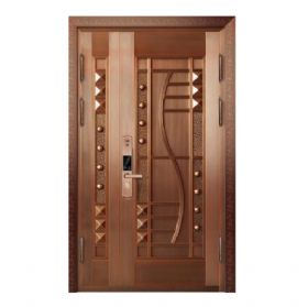 子母铜艺门20-6185高瞻远瞩