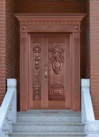 单开铜艺门20-6191壮志凌云