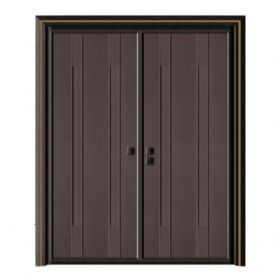 轻奢铝木装甲门SBL-L2011遥遥领先