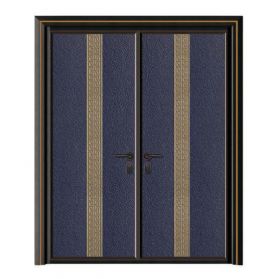 轻奢铝木装甲门SBL-L2050万象更新